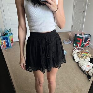 Forever 21 Lace Trim Skirt